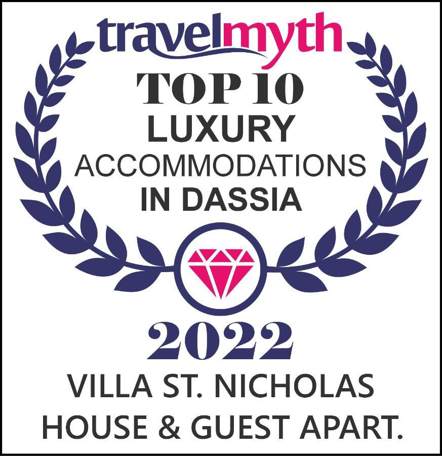 Villa St. Nicholas House&Guest Apart. Dassia  Extérieur photo